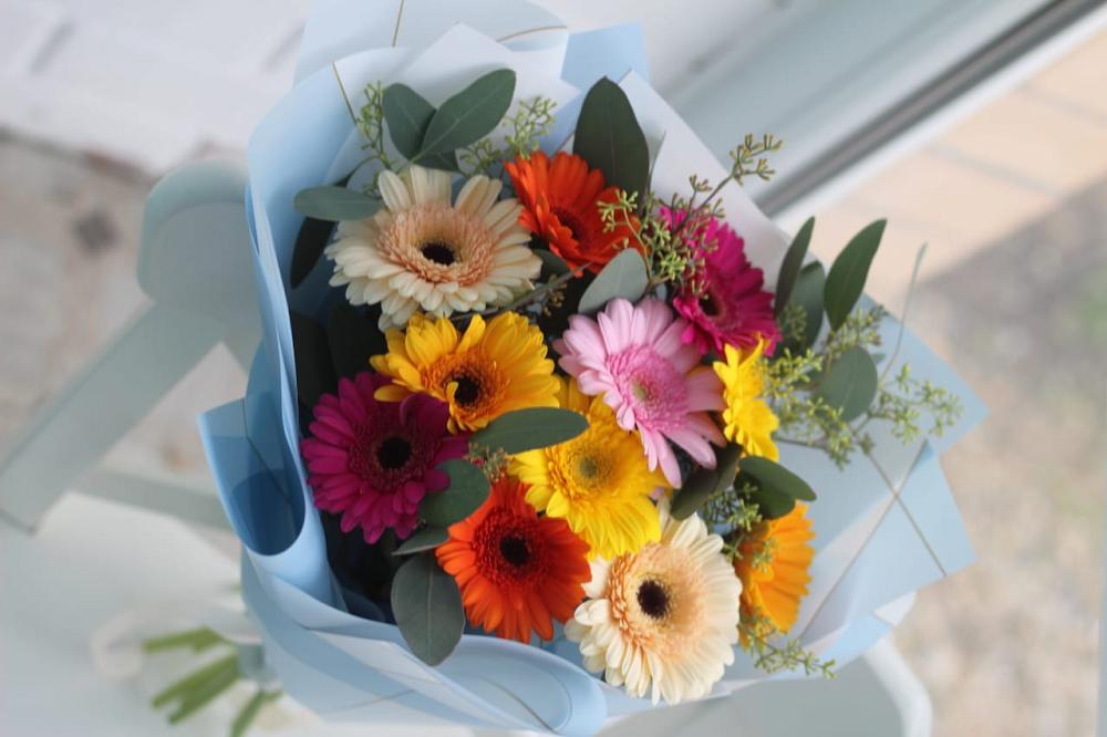 Букет цветов из: Герберы в Казгулаке