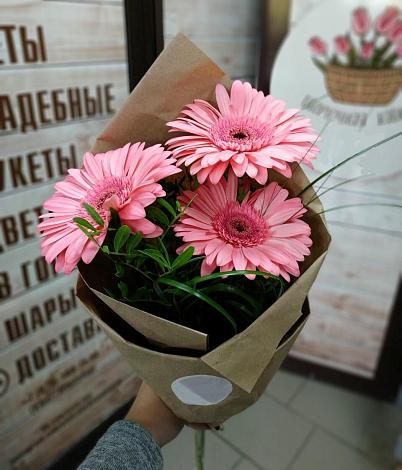 Букет цветов из: Герберы в Казгулаке