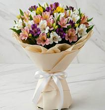 Букет цветов из:  Альстромерии в Казгулаке
