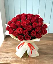 Букет 29 Красных роз в Казгулаке