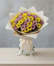 Букет цветов из:  Хризантемы в Казгулаке