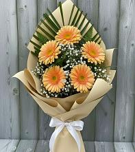 Букет цветов из:  Герберы в Казгулаке