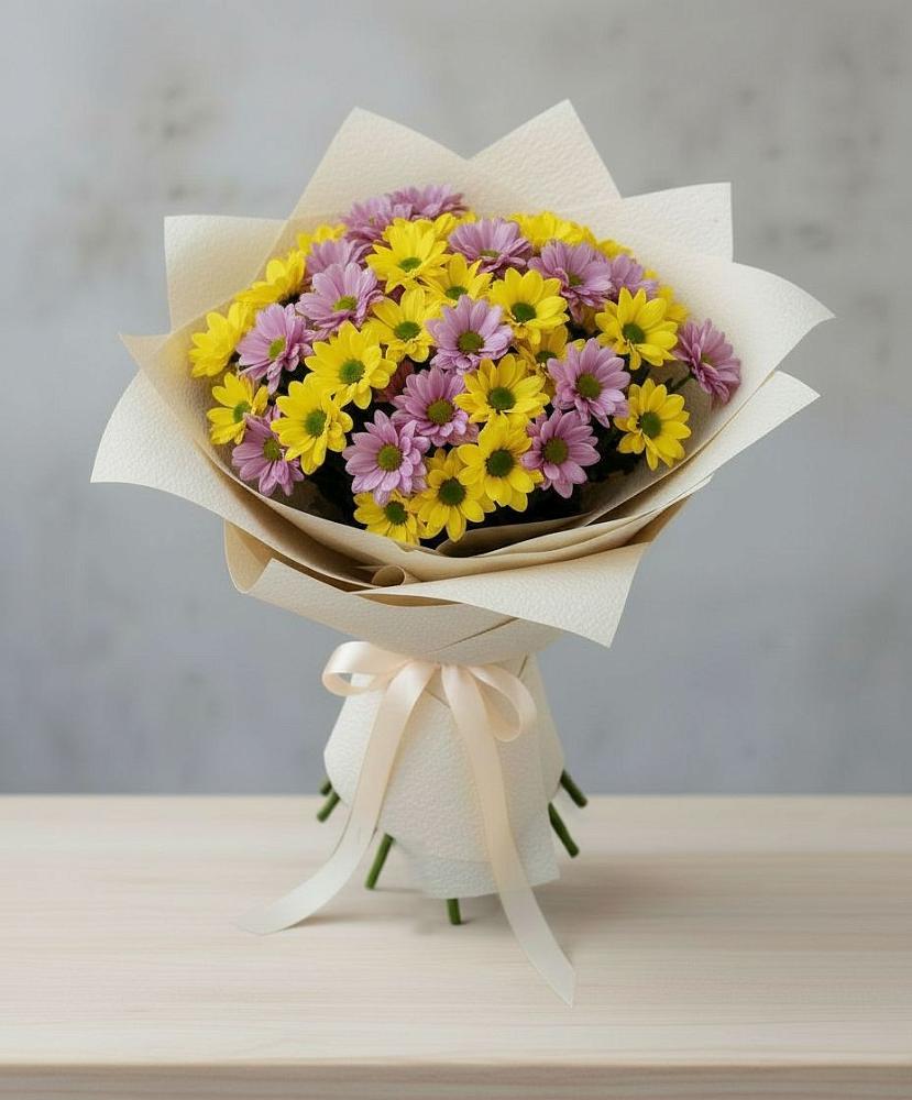 Букет цветов из: Хризантемы в Казгулаке